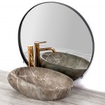 Накладной умывальник Rea Roxy B Stone Nature Накладной умывальник Rea Roxy B Stone Nature